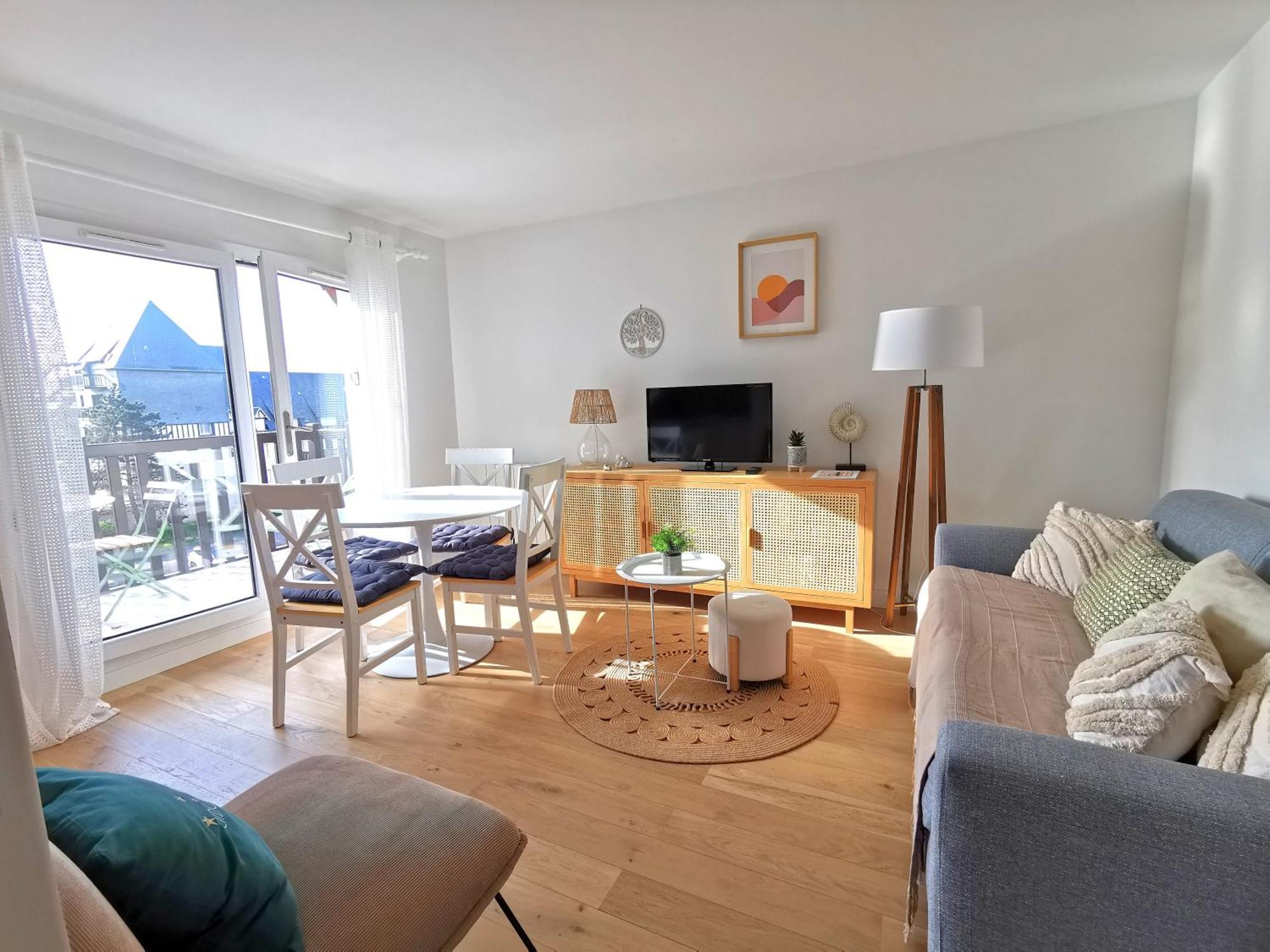 Cabourg Cosy, Appartement Refait A Neuf, 5 Min A Pied De La Mer Eksteriør billede